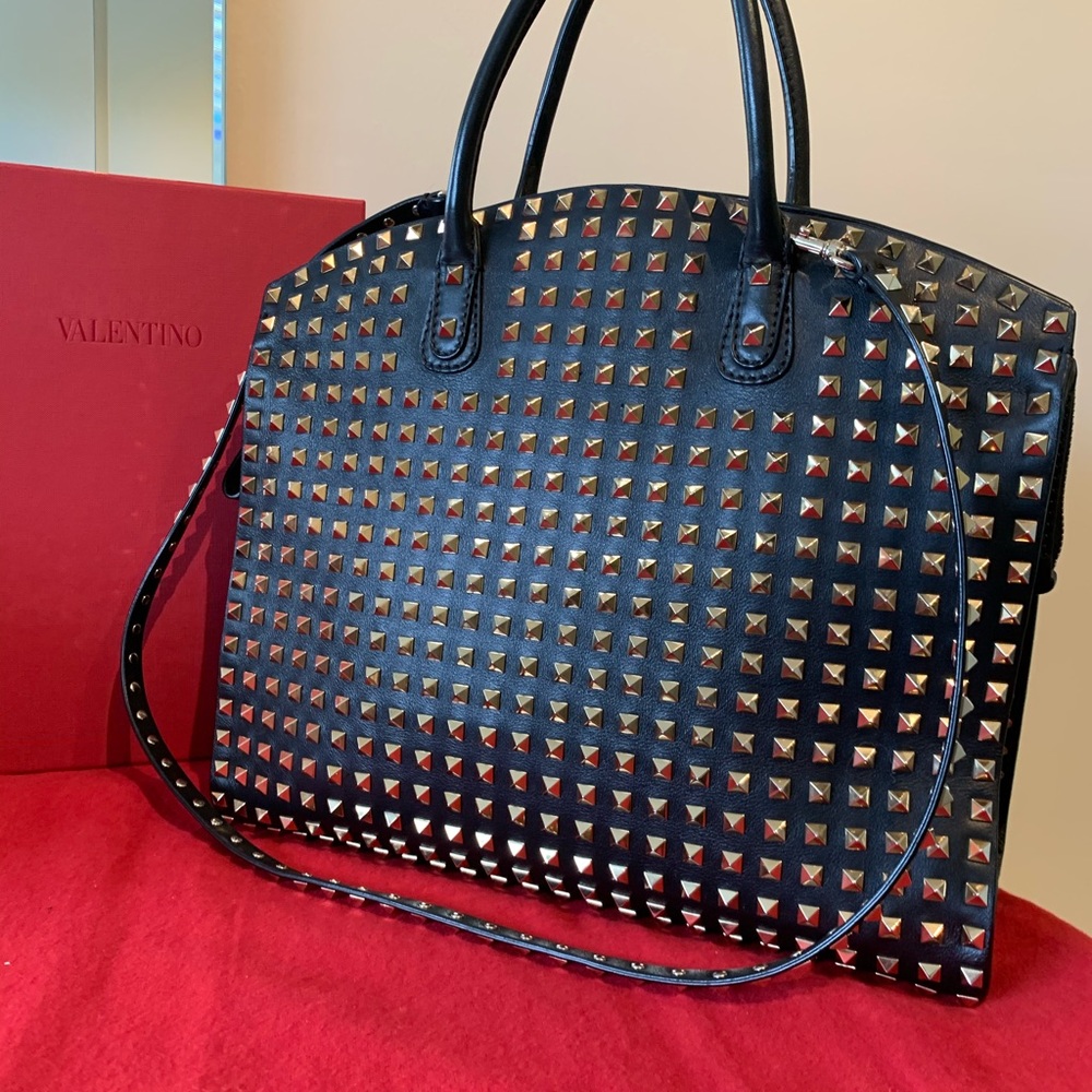 Valentino Rockstud Dome Tote